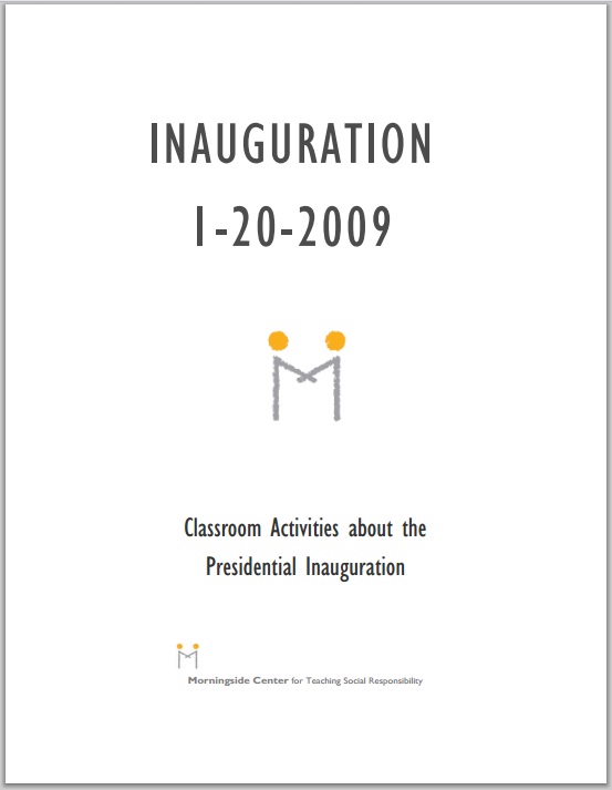 Lessons on the Inauguration for Grades K-12 | Morningside Center for